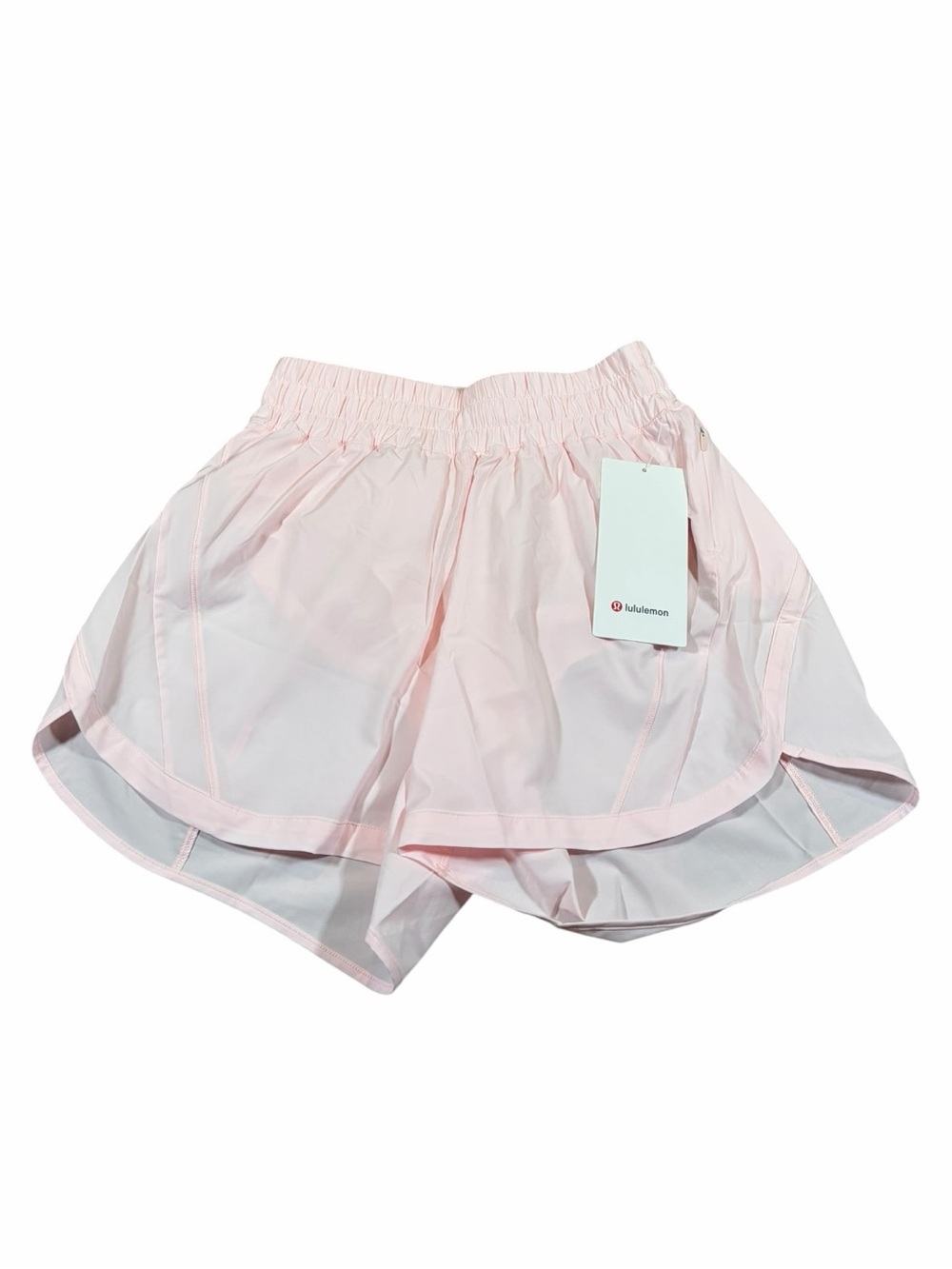 NWT Lululemon Track That High-Rise Lined Short *5” (Pink Pearl) Size 8
